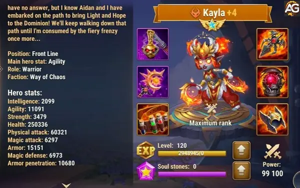 Kayla Max stats