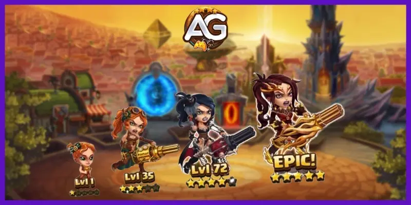 Evolution Books, Hero Wars Mobile.