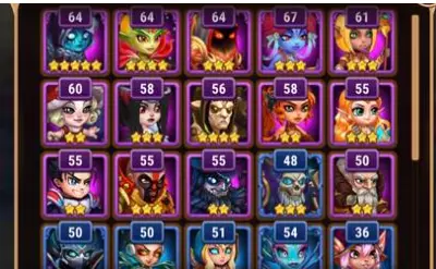 Beginners Team in Hero Wars Alliance