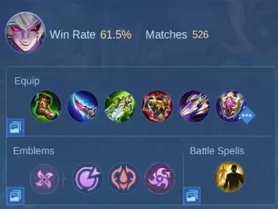 Dyrroth EXP MLBB MOBA